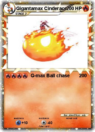 Pokemon Gigantamax Cinderace