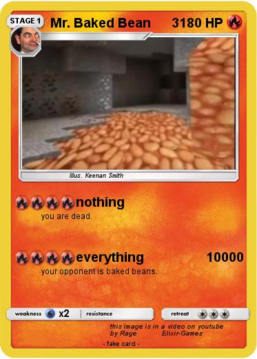 Pokemon Mr. Baked Bean      3