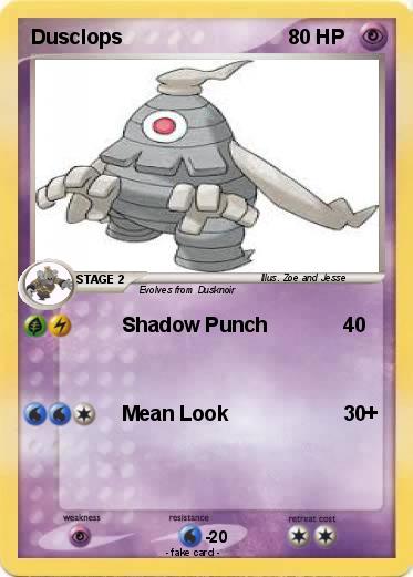 Pokemon Dusclops