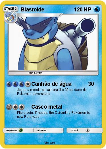 Pokemon Blastoide