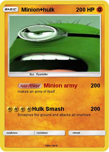 Pokemon Minion+hulk