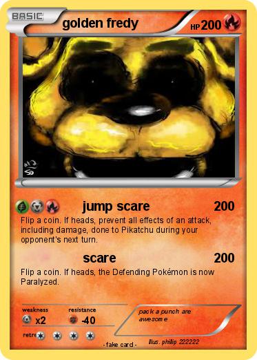 Pokemon golden fredy