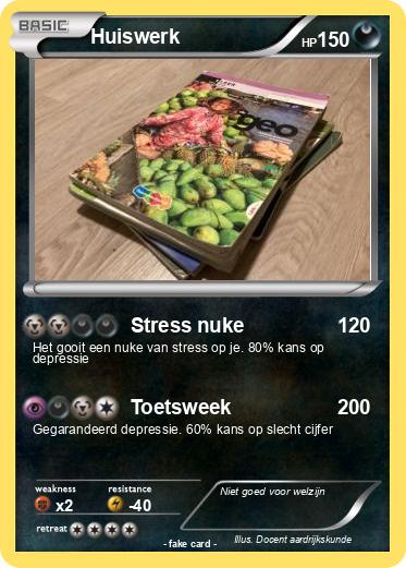 Pokemon Huiswerk