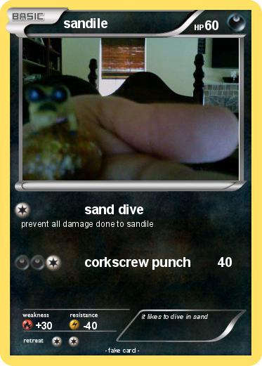 Pokemon sandile