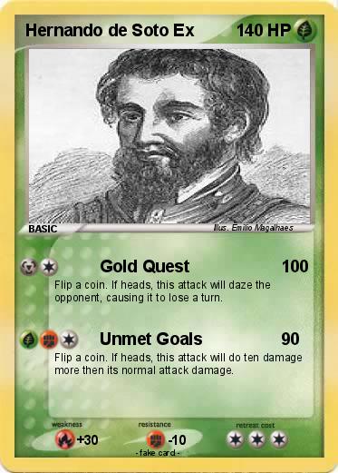 Pokemon Hernando de Soto Ex Pokemon Hernando de Soto Ex