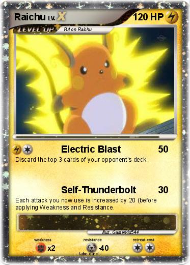 Pokemon Raichu