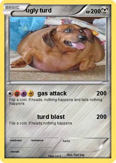 Pokemon ugly turd