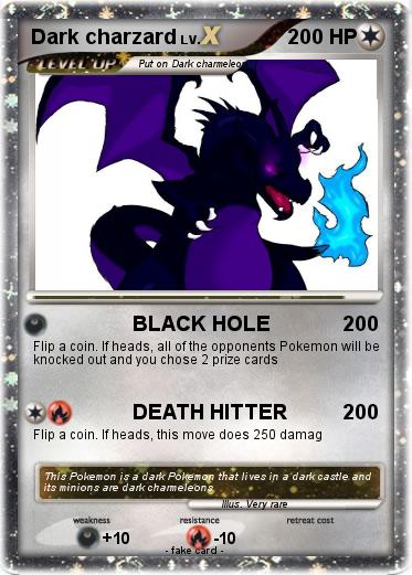 Pokemon Dark charzard