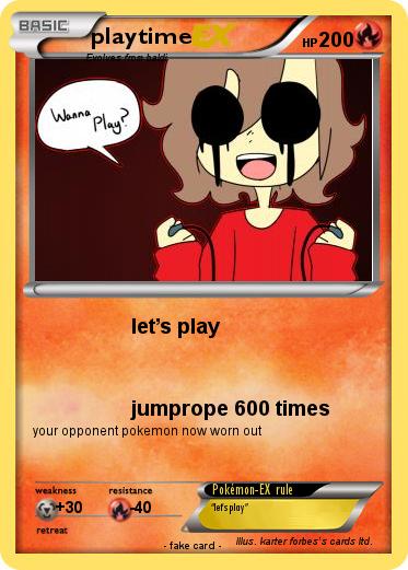 Pokemon playtime