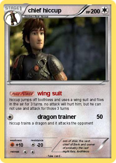 Pokemon chief hiccup