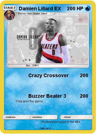 Pokemon Damien Lillard EX