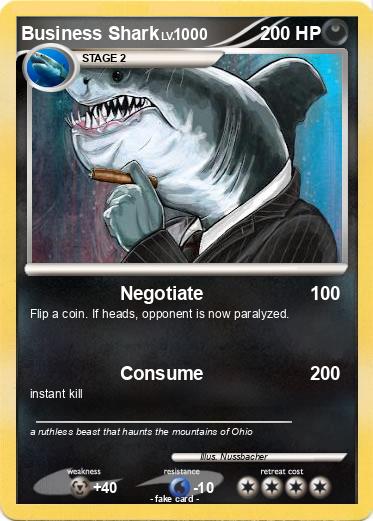 Pokemon Business Shark