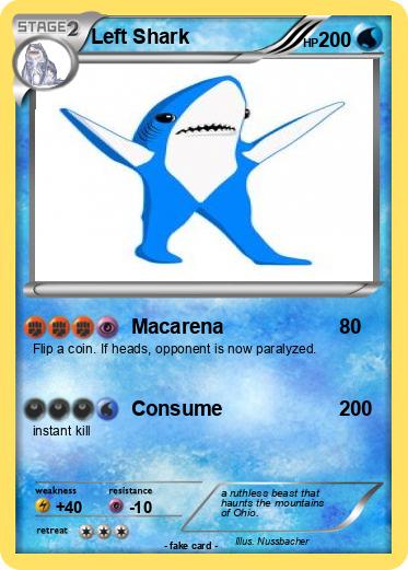 Pokemon Left Shark