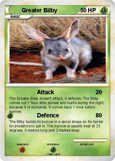 Pokemon Greater Bilby