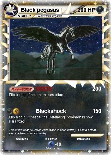 Pokemon Black pegasus
