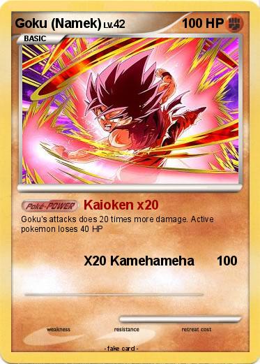 Pokemon Goku (Namek)