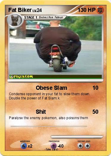 Pokemon Fat Biker