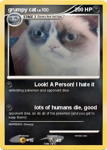 Pokemon grumpy cat
