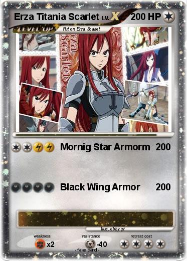 Pokemon Erza Titania Scarlet