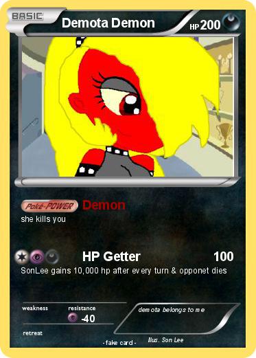 Pokemon Demota Demon