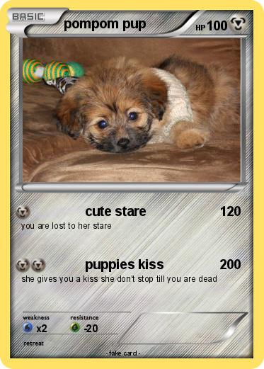 Pokemon pompom pup