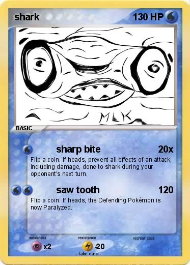 Pokemon shark