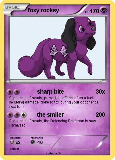 Pokemon foxy rocksy