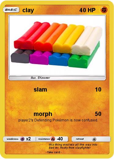 Pokemon clay