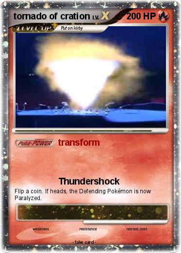 Pokemon tornado of cration