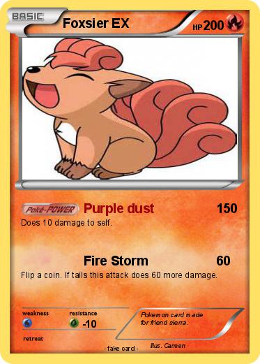 Pokemon Foxsier EX