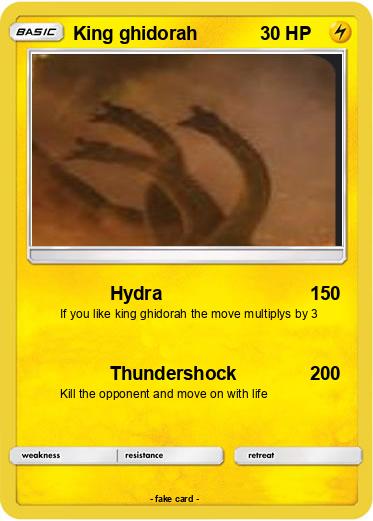 Pokemon King ghidorah