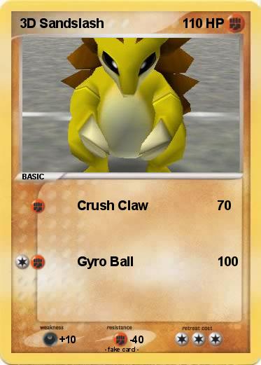 Pokemon 3D Sandslash