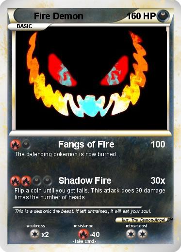 Pokemon Fire Demon