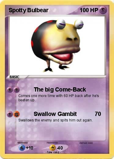 Pokemon Spotty Bulbear