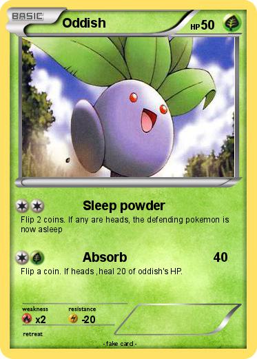 Pokemon Oddish