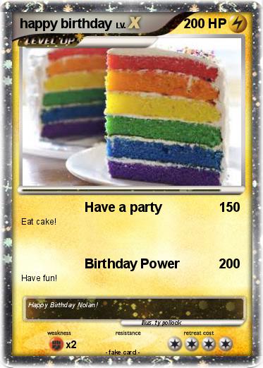 Pokemon happy birthday
