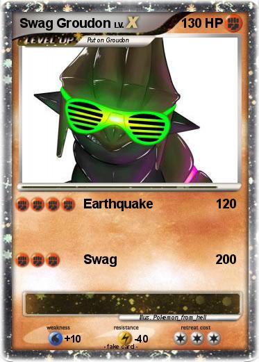 Pokemon Swag Groudon