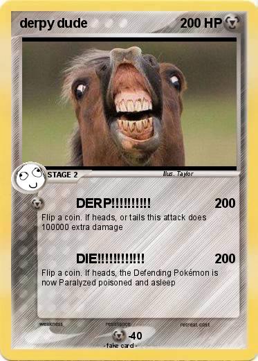 Pokemon derpy dude