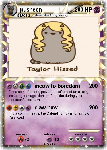 Pokemon pusheen