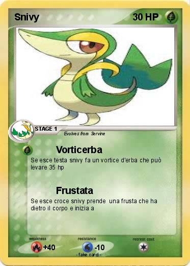 Pokemon Snivy