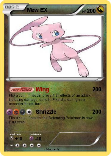Pokemon Mew EX