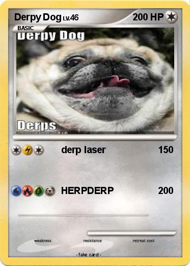Pokemon Derpy Dog