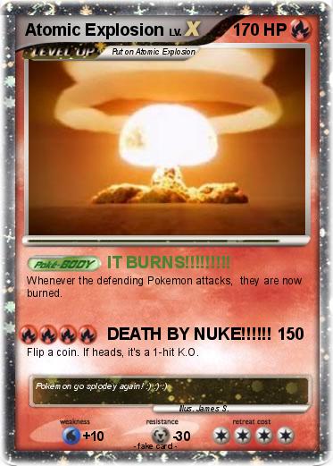 Pokemon Atomic Explosion