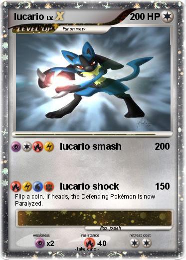 Pokemon lucario