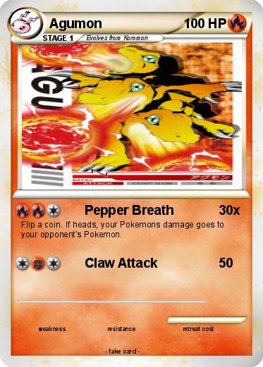 Pokemon Agumon