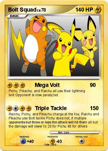 Pokemon Bolt Squad
