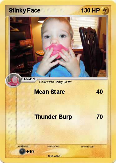 Pokemon Stinky Face