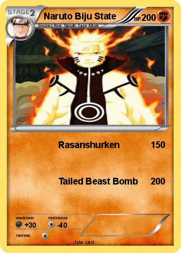 Pokemon Naruto Biju State