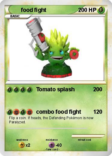 Pokemon food fight