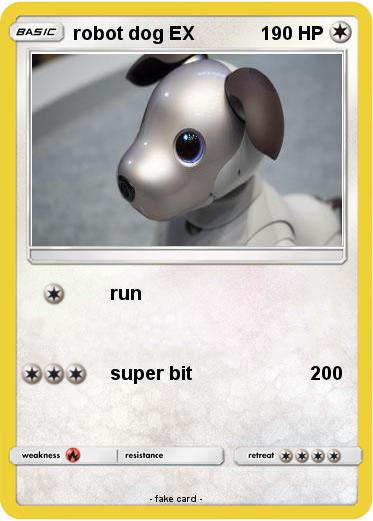 Pokemon robot dog EX